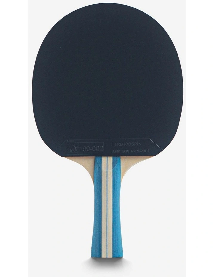 Decathlon | Set of 2 Bats TTR 130 Spin 4* ITTF School/Club Balls - Purple/Blue image 5