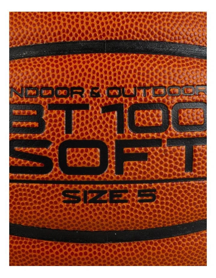 Decathlon | BT100 Kids' Size 5 Beginner Basketball, Under Age 10 - Orange image 3