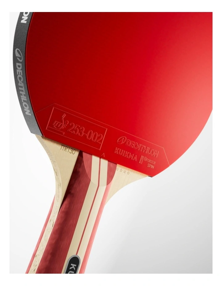 Decathlon | Table Tennis Bat TTR 130 Spin 4* ITTF School/Club image 2