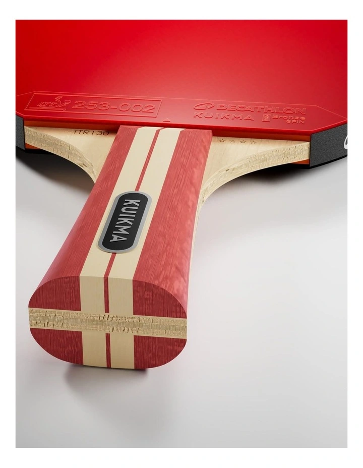 Decathlon | Table Tennis Bat TTR 130 Spin 4* ITTF School/Club image 6