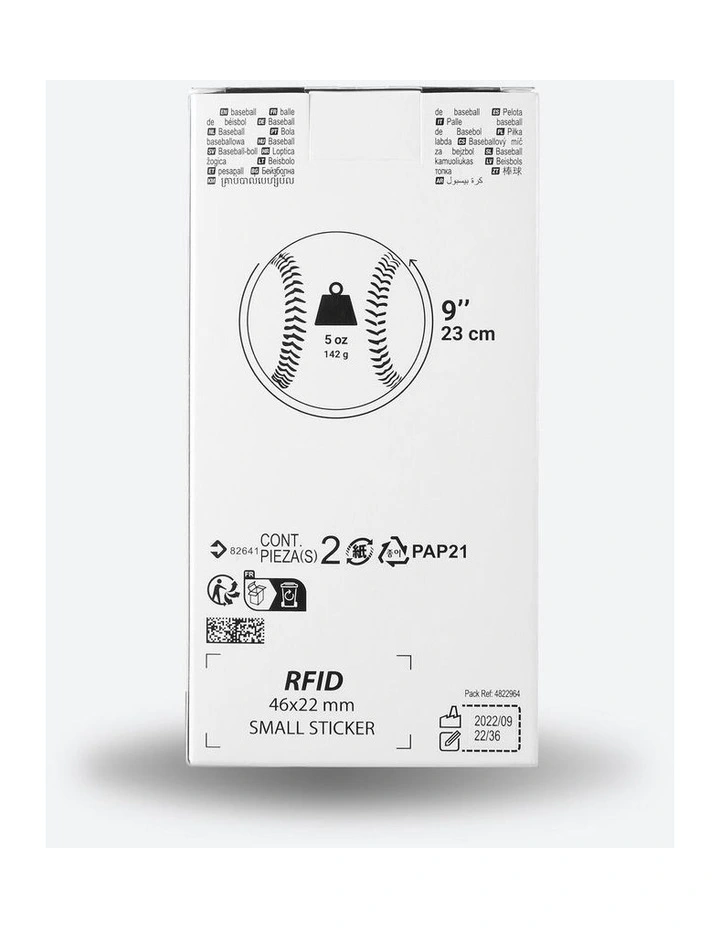Decathlon | KIPSTA BASEBALL SAFETY BALL BA150 2 PACK image 7