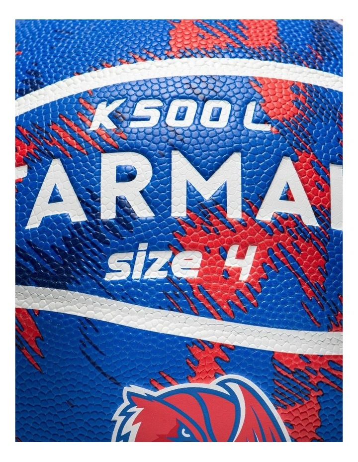 Decathlon | Size 4 Basketball Wizzy K500L - Blue/Red image 6