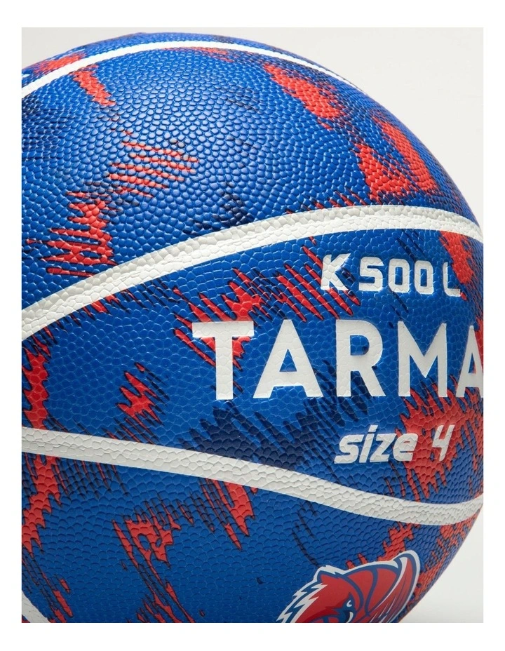 Decathlon | Size 4 Basketball Wizzy K500L - Blue/Red image 7