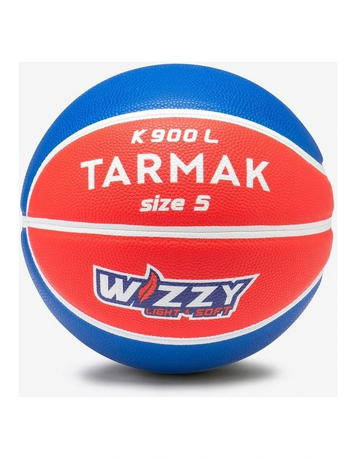 Decathlon | Size 5 Basketball Wizzy K900 - Red/Blue image 1