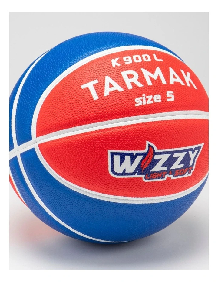 Decathlon | Size 5 Basketball Wizzy K900 - Red/Blue image 2