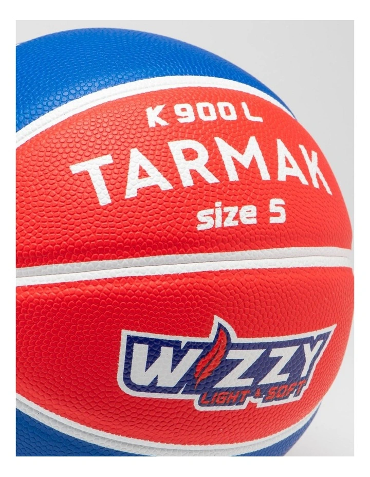 Decathlon | Size 5 Basketball Wizzy K900 - Red/Blue image 5