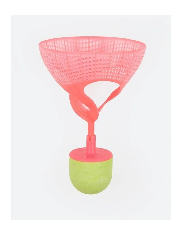 Glow in dark Adult Badminton Racket Set Flex Set BR190 Nite Blue Yellow image 4