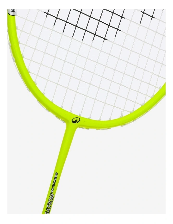 Decathlon | KID BADMINTON RACKET BR SENSATION 190 EASY KID LIME image 3