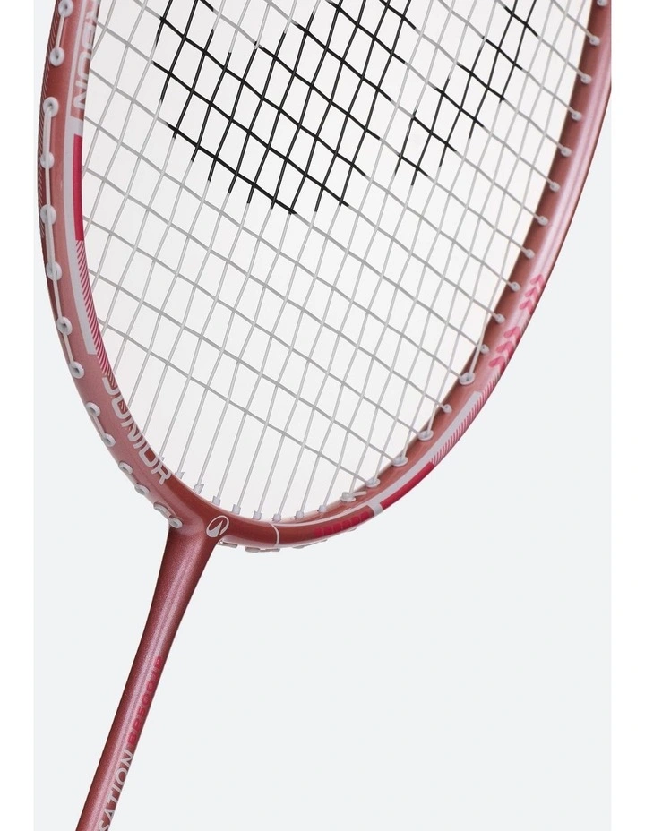 Decathlon | JUNIOR BADMINTON RACKET BR 500 PINK image 4