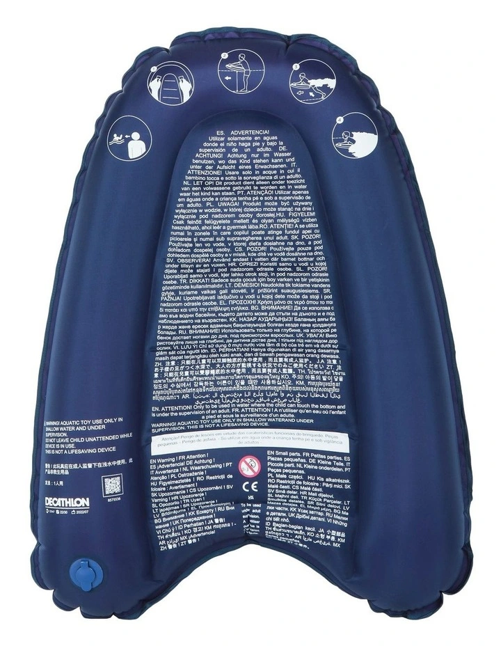 Decathlon | Kid's inflatable bodyboard for 4-8 year-olds (15-25 kg) - pink image 4