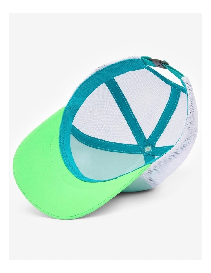 Decathlon | Kids surfing trucker cap - Poulpy green image 7