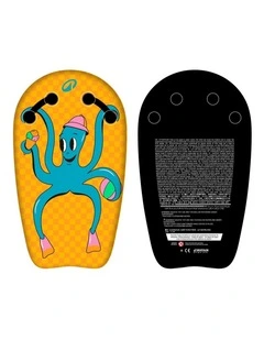 Decathlon | Kids bodyboard 4-8 years Bodyatu Pulpy yellow handles