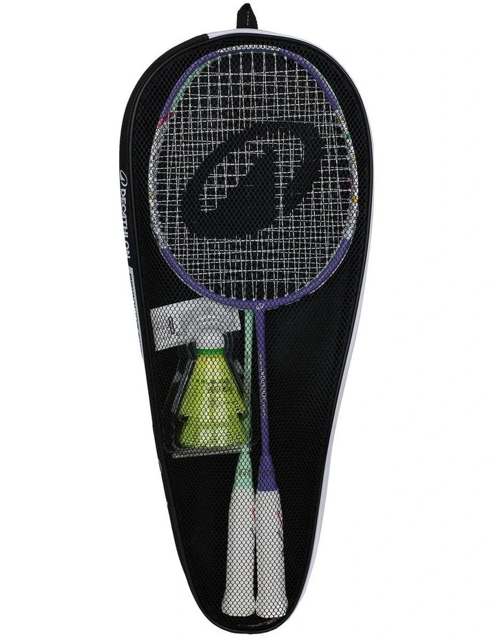 Decathlon | KID RACKET BR 190 SENSATION KID SET GREEN PURPLE image 3