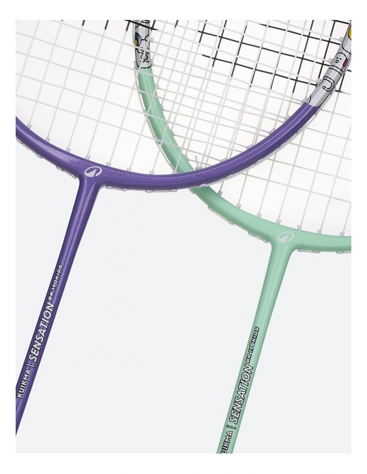 Decathlon | KID RACKET BR 190 SENSATION KID SET GREEN PURPLE image 4