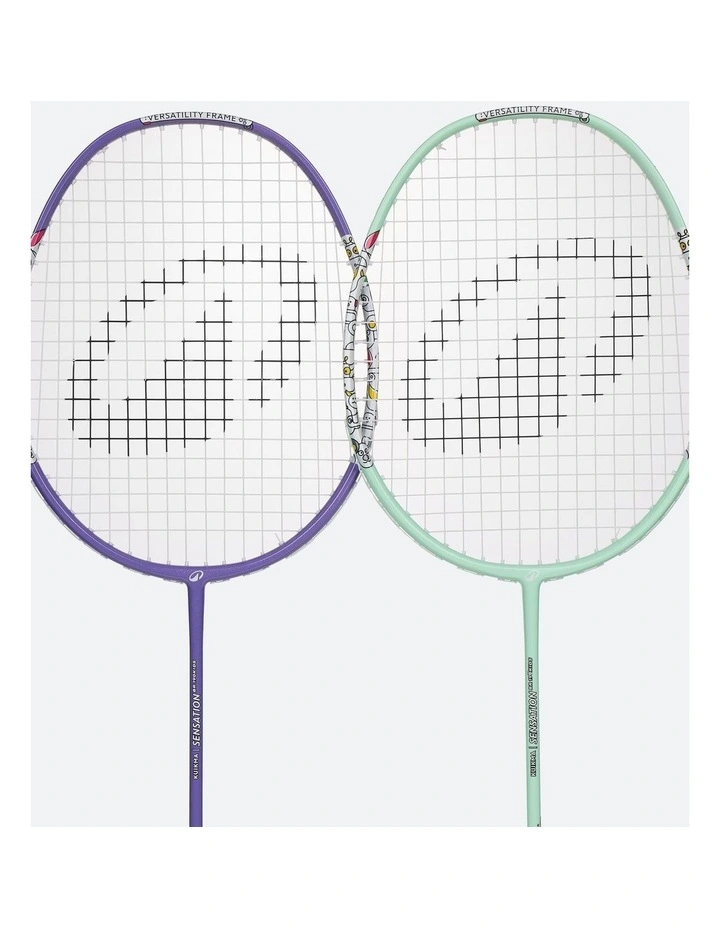Decathlon | KID RACKET BR 190 SENSATION KID SET GREEN PURPLE image 6