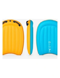 Decathlon | Inflatable bodyboard, orange and blue