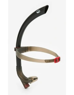 Decathlon | Swimming Centre-Mounted Snorkel M/L Black Red