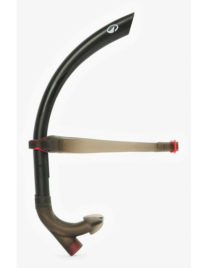 Decathlon | Swimming Centre-Mounted Snorkel M/L Black Red image 4