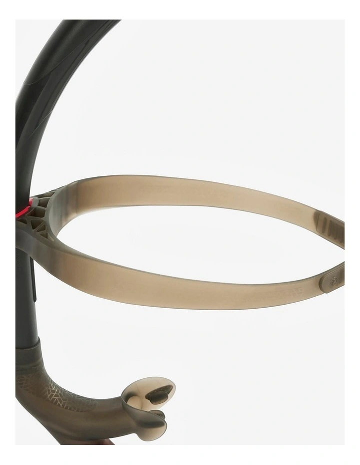 Decathlon | Swimming Centre-Mounted Snorkel M/L Black Red image 6