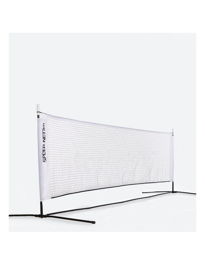 Decathlon | Multisport Net Speednet 3M V2 White Badminton, Tennis, Pickleball image 3