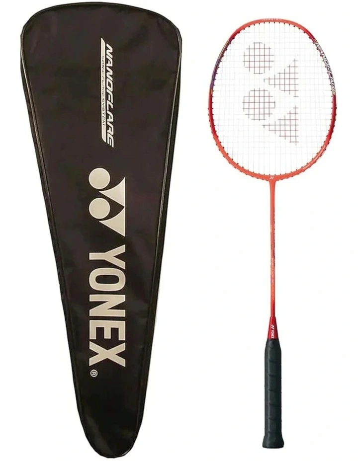 Decathlon | Yonex Nanoflare 001 Ability Strung Badminton Racket Flash Red image 2