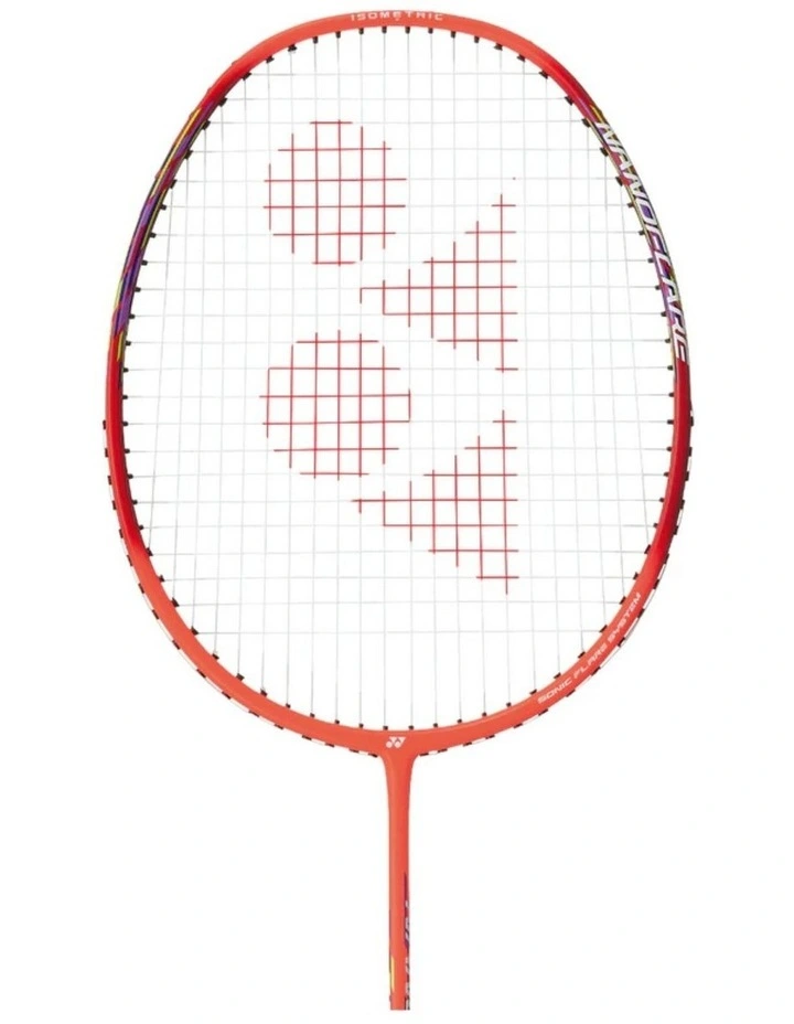 Decathlon | Yonex Nanoflare 001 Ability Strung Badminton Racket Flash Red image 3