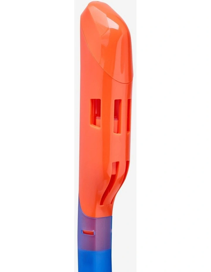 Kids snorkelling COMFORT anti-fog mask DRY TOP snorkel set, 100 Orange image 6