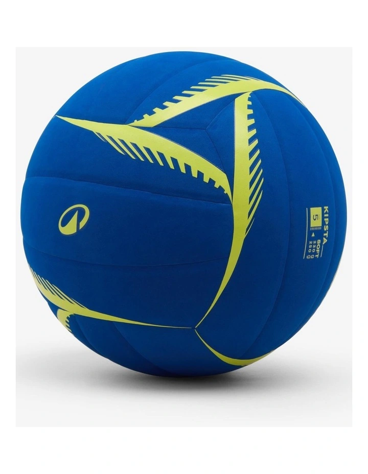 Decathlon | Volleyball 230/250 g Ball VB500 Soft - Blue/Yellow image 2