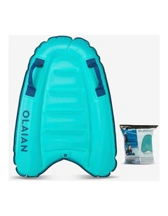 Kids inflatable Bodyboard DISCOVERY 4 years old-8 years old (15-25 Kg) blue