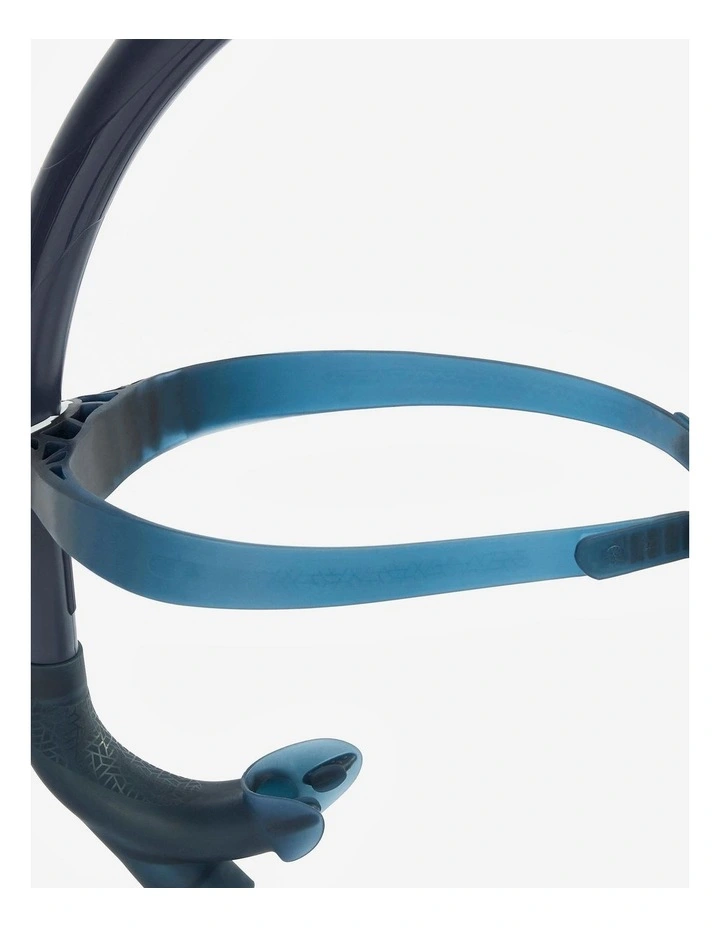 Decathlon | Nabaiji Swimming Snorkel Centre-Mounted Blue White image 4