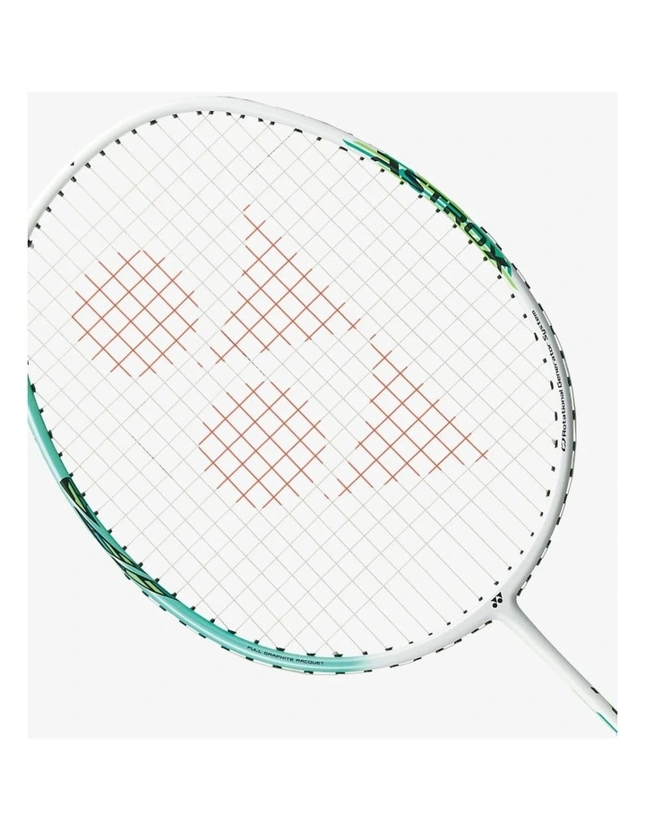 Decathlon | Yonex Astrox 01 Feel Strung Badminton Racket White Mint image 2