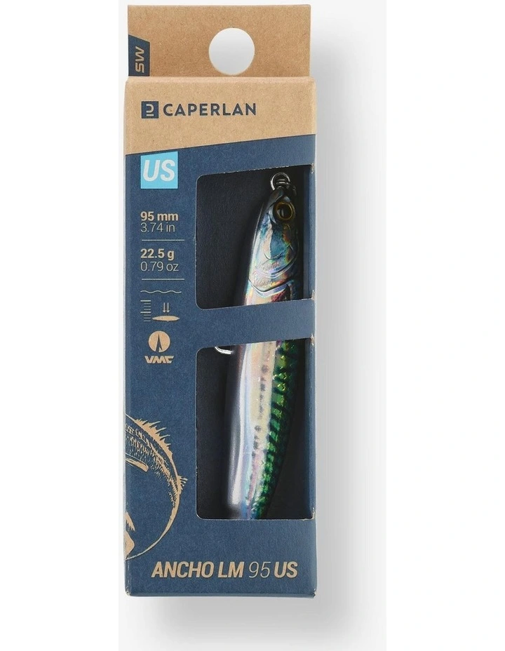Decathlon | Hard sea fishing lure ANCHO LM 95 US MACKEREL GREEN image 3