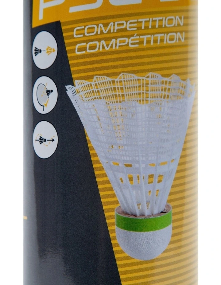 Decathlon | Plastic Badminton Shuttlecock Medium 6-pack - PSC 900 image 2