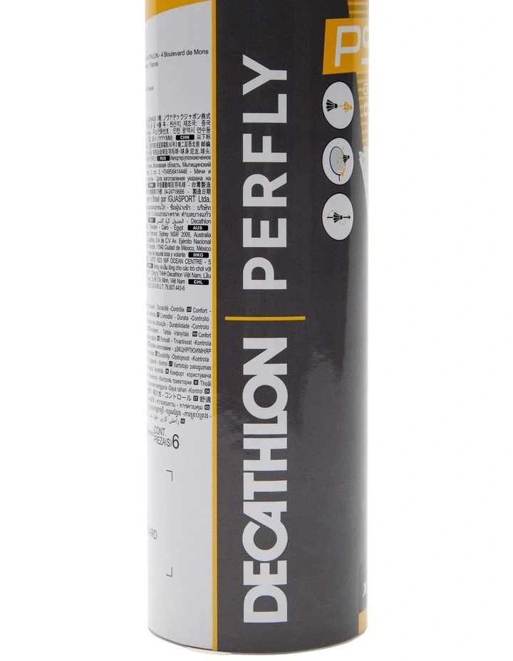 Decathlon | Plastic Badminton Shuttlecock Medium 6-pack - PSC 900 image 6