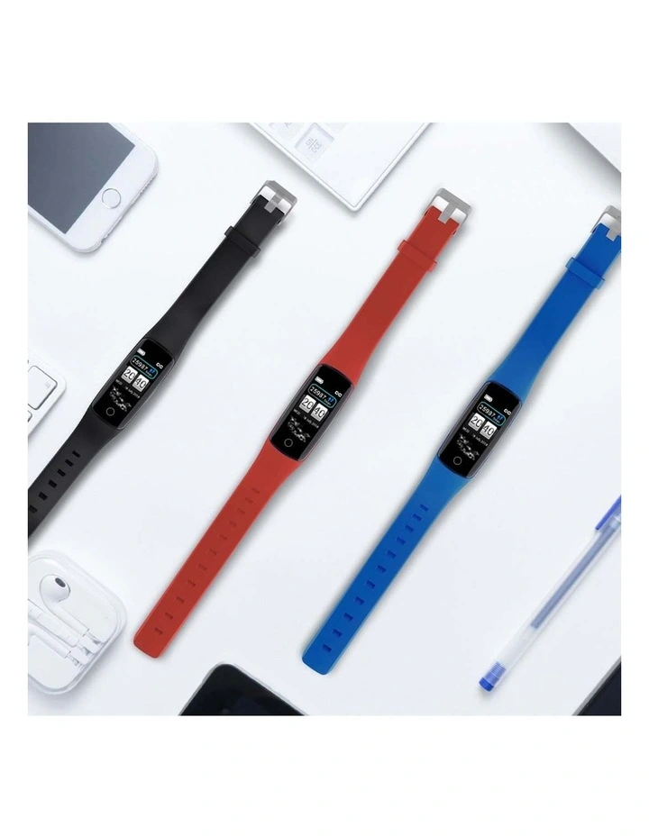 SOGA 2X Fitness Tracker Smart Watch Touch Screen Red image 7