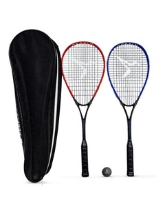 Decathlon | Squash Racket Set Wallbreaker 165 Club (2 Rackets/1 Red Dot Ball)