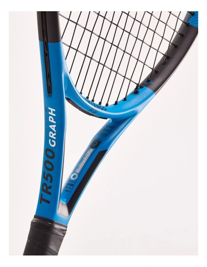 Decathlon | Kids' 26 Tennis Racket TR500 Graph - Blue image 4