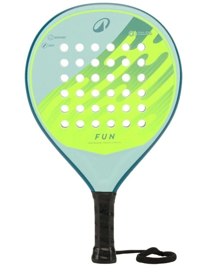 Decathlon | Kids' Padel Racket 5 to 8 years PR Fun - Blue/Yellow image 1