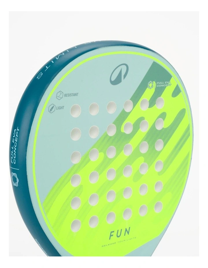 Decathlon | Kids' Padel Racket 5 to 8 years PR Fun - Blue/Yellow image 4