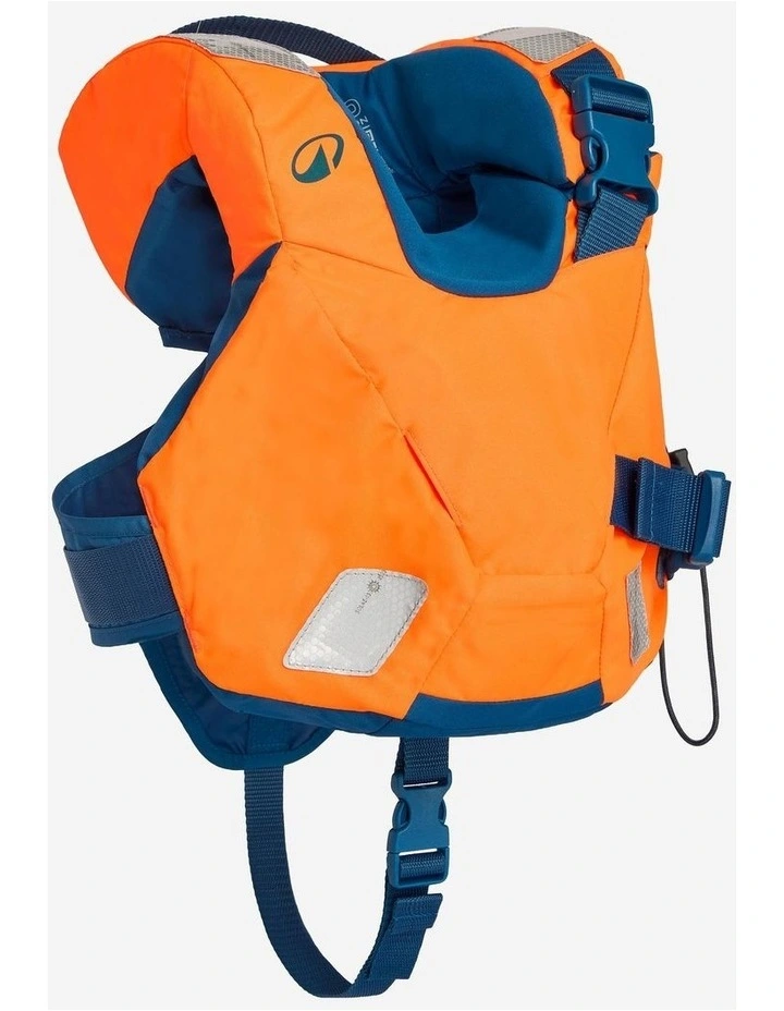 Decathlon | LJ100N Baby Life Jacket 10-15kg Orange Blue image 3