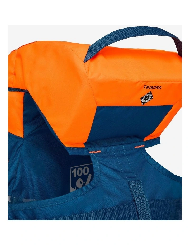 Decathlon | LJ100N Baby Life Jacket 10-15kg Orange Blue image 4