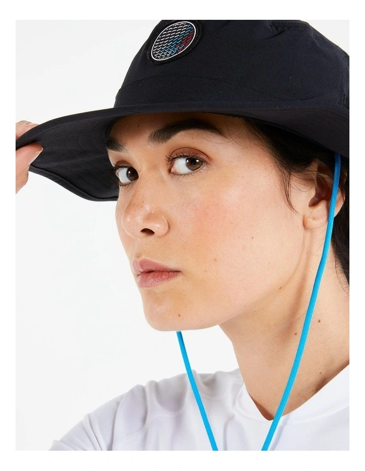 Decathlon | Adults Sailing Boat Hat 500 - Black image 6