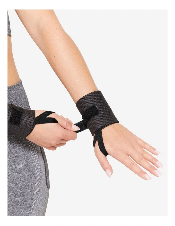 Decathlon | Weight Training Wrist Strap - Carbon Grey image 3