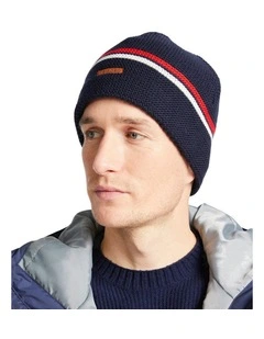 Decathlon | Adult sailing warm windproof beanie SAILING 100 - Blue white red