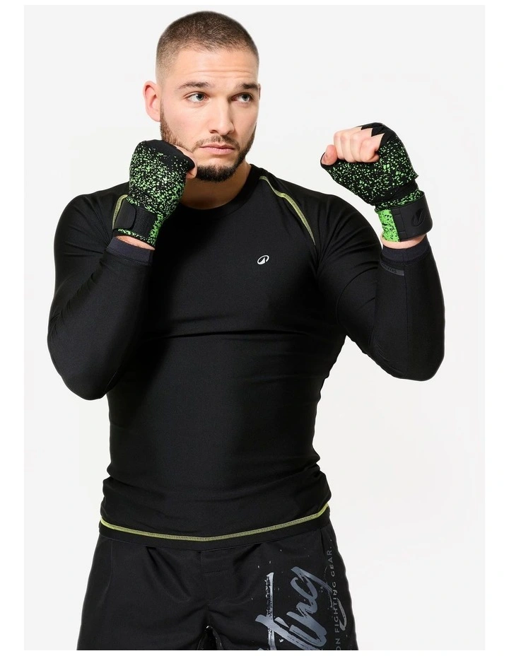 Decathlon | Boxing 4.5 m Wraps - Green/Black image 4