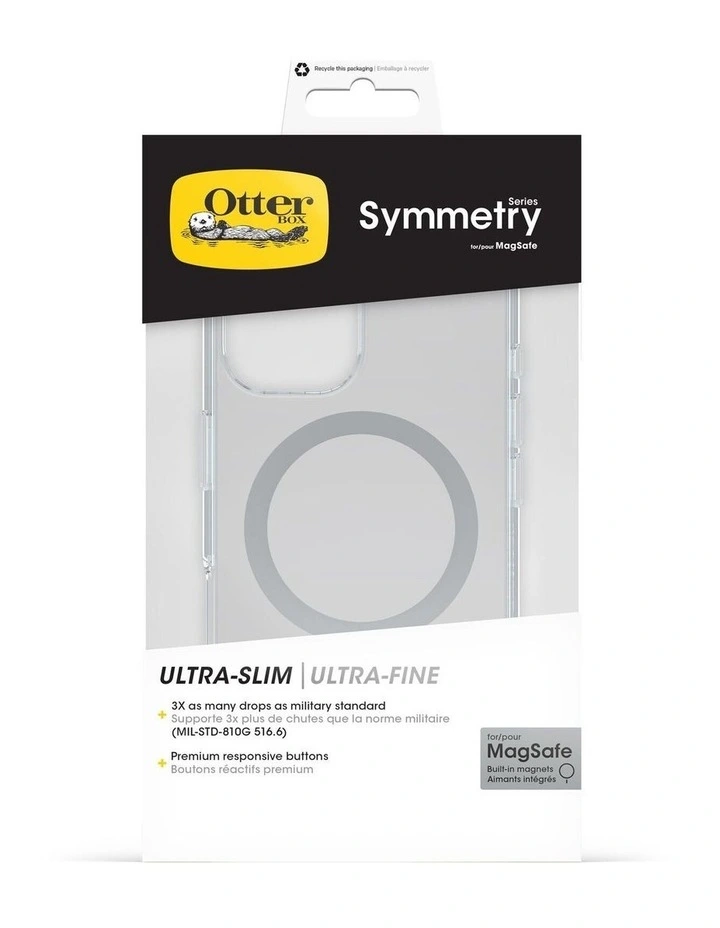 OtterBox Symmetry MagSafe Case iPhone 16 - Clear image 4