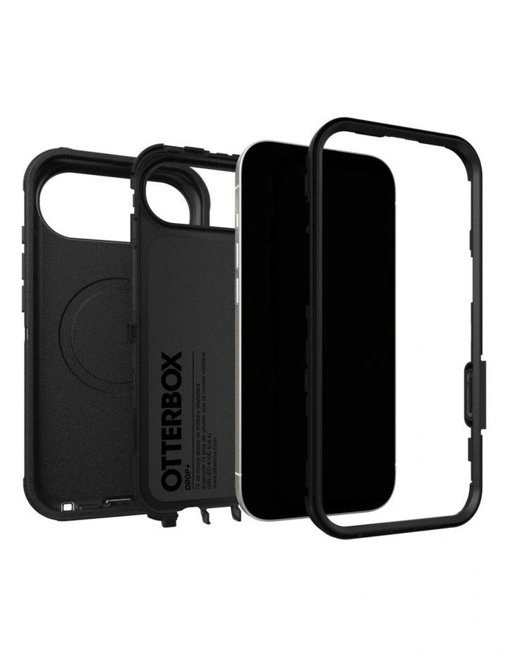 OtterBox Defender Pro MagSafe Case For iPhone 17 Air - Black image 3