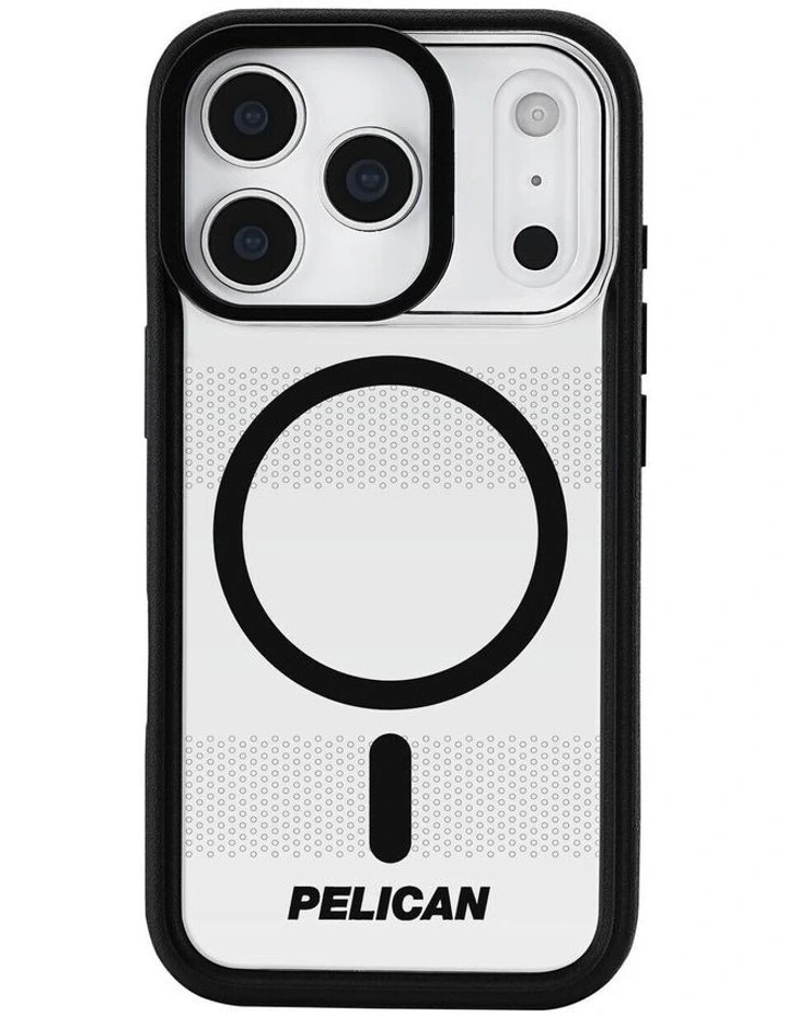 Pelican Protector MagSafe Case For Apple iPhone 17 Pro Clear/Black image 1