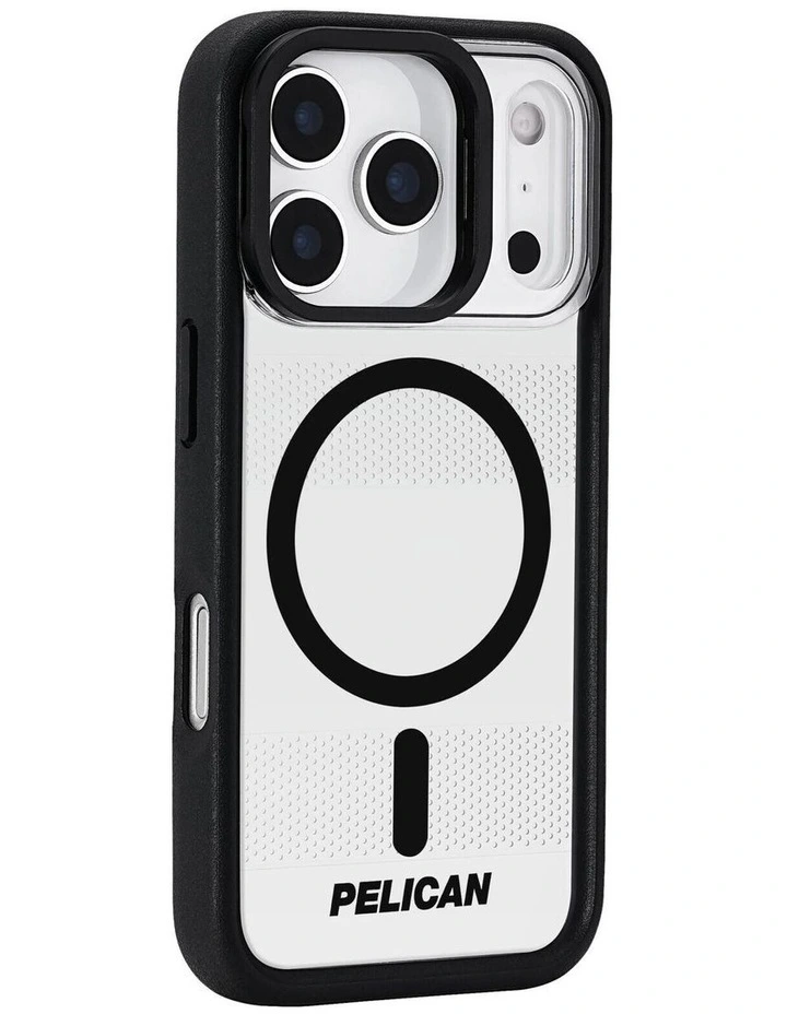 Pelican Protector MagSafe Case For Apple iPhone 17 Pro Clear/Black image 2