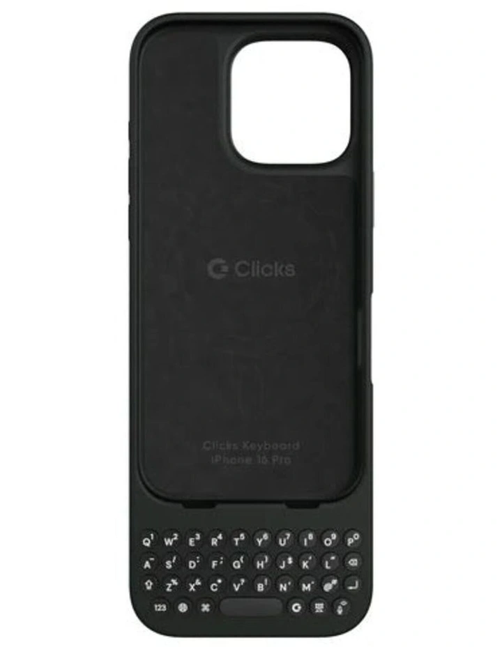 Clicks Keyboard For iPhone 16 Pro - Onyx image 3